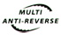 Multi-stop anti-reverse